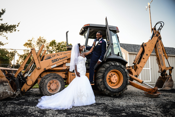 Why not think out the box and get rugged on your wedding day?  Captured by Blue Pictorial